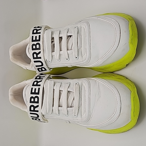 Burberry Neon Chunky Sneaker - Picture 1 of 6